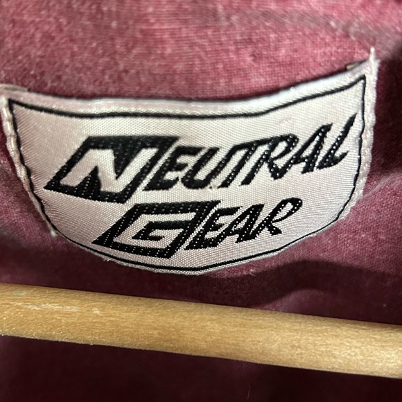 Neutral Gear Men’s Short Sleeve Light Denim Button Down Shirt Size Large - Picture 3 of 7